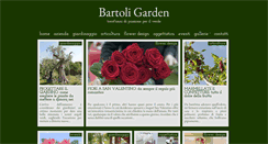 Desktop Screenshot of bartoligarden.com