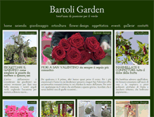 Tablet Screenshot of bartoligarden.com